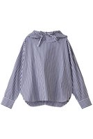 【ミズイロ インド/mizuiro ind】のstripe hooded shirt シャツ 人気、トレンドファッション・服の通販 founy(ファニー) ファッション Fashion レディースファッション Fashion for Women トップス・カットソー Cut & Sew Tops シャツ・ブラウス・オフィスカジュアル Elegant Blouses & Button-Ups 2025年 2025 2025-2026秋冬・A/W Autumn/Winter 2025–26 AW25–26 シンプル Simple, Minimal ストライプ Stripe, Striped Pattern スラックス Slacks, Dress Pants スリット Slit, Slit Detail スリーブ Sleeve, Long Sleeve / Short Sleeve デニム Denim, Jeans Material ロング Long, Long-Length A/W・秋冬 Autumn/Winter |ID:prp329100004628584