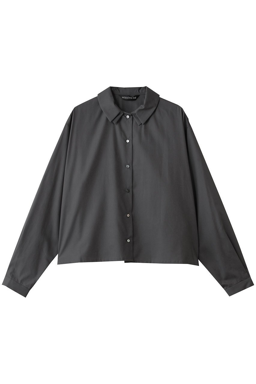 【ミズイロ インド/mizuiro ind】のdouble collars shirt シャツ インテリア・キッズ・メンズ・レディースファッション・服の通販 founy(ファニー) 　ファッション　Fashion　レディースファッション　Fashion for Women　トップス・カットソー　Cut & Sew Tops　シャツ・ブラウス・オフィスカジュアル　Elegant Blouses & Button-Ups　2025年　2025　2025-2026秋冬・A/W　Autumn/Winter 2025–26 AW25–26　スリーブ　Sleeve, Long Sleeve / Short Sleeve　ダブル　Double, Double-Breasted　バランス　Balance, Style Balance　パーティ　Party, Party Style　マニッシュ　Mannish, Boyish　ロング　Long, Long-Length　A/W・秋冬　Autumn/Winter　c.gray|ID: prp329100004628585 ipo3291000000033274783