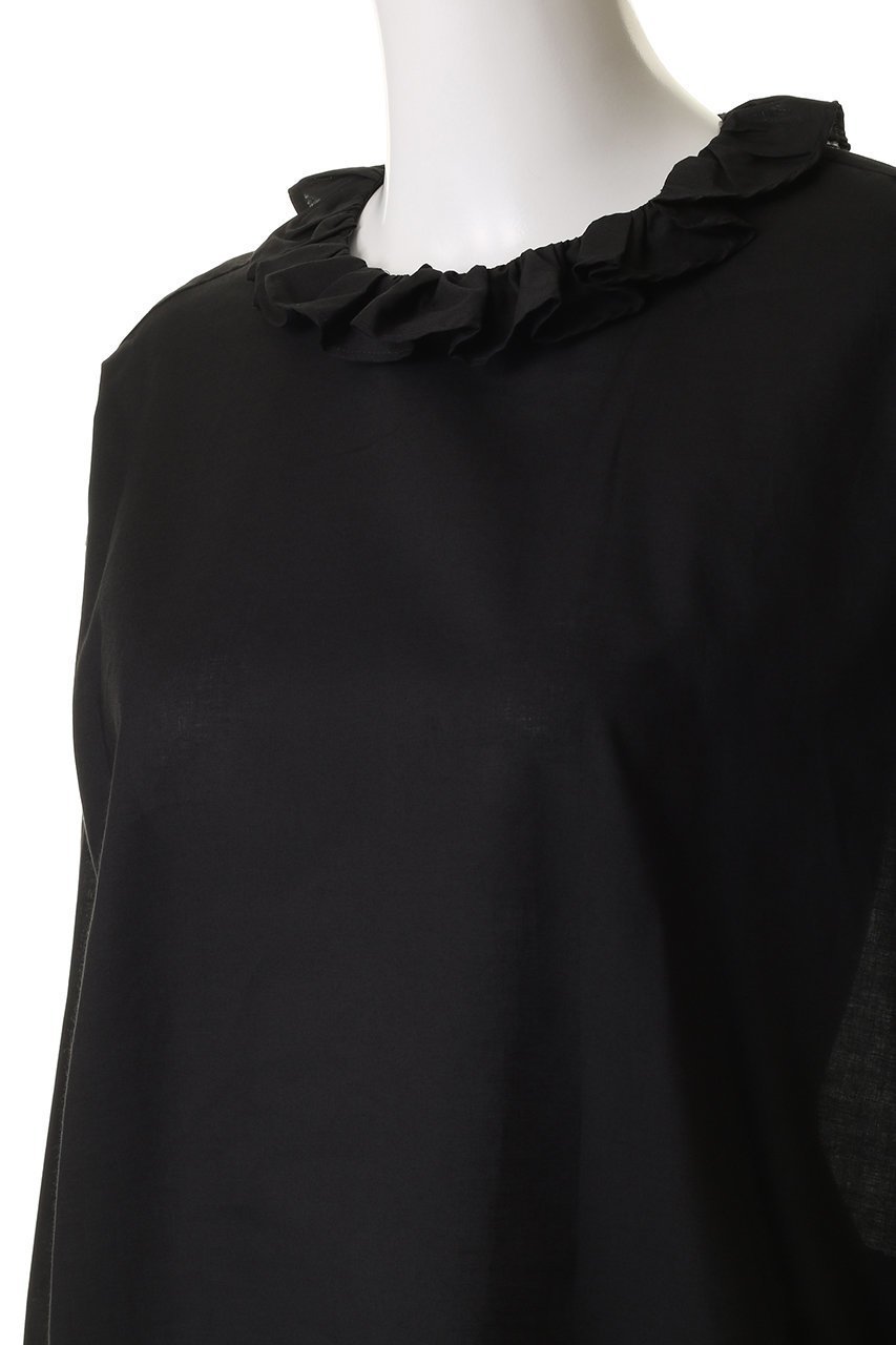 【ミズイロ インド/mizuiro ind】のfrill collar P/O shirt シャツ 人気、トレンドファッション・服の通販 founy(ファニー) 　ファッション　Fashion　レディースファッション　Fashion for Women　トップス・カットソー　Cut & Sew Tops　シャツ・ブラウス・オフィスカジュアル　Elegant Blouses & Button-Ups　2025年　2025　2025-2026秋冬・A/W　Autumn/Winter 2025–26 AW25–26　おすすめ　Recommended / Our Picks　スリーブ　Sleeve, Long Sleeve / Short Sleeve　バランス　Balance, Style Balance　フェミニン　Feminine, Girly　フリル　Frill, Ruffle　フレア　Flare, Flared　ロング　Long, Long-Length　ワイド　Wide, Wide Fit　A/W・秋冬　Autumn/Winter　other-5|ID: prp329100004628586 ipo3291000000033274796