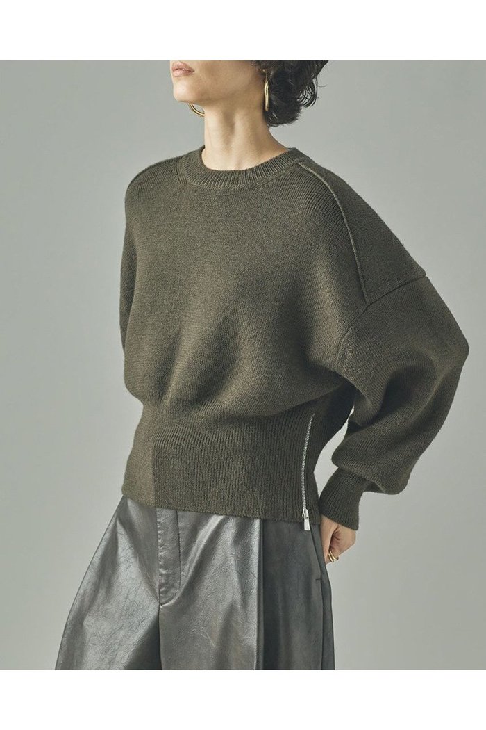 【カレンソロジー/Curensology】の〈C.S.G〉ウールジップニットプルオーバー インテリア・キッズ・メンズ・レディースファッション・服の通販 founy(ファニー) https://founy.com/ ファッション Fashion レディースファッション Fashion for Women トップス・カットソー Cut & Sew Tops ニット Knit Tops & Sweaters カジュアルプルオーバー・ニットトップス Pullovers & Knit Tops / Casual Pullovers 2025年 2025 2025-2026秋冬・A/W Autumn/Winter 2025–26 AW25–26 おすすめ Recommended / Our Picks イタリア Italy インナー Innerwear サイドジップ Side Zip, Side Zipper フィット Fit, Slim Fit マニッシュ Mannish, Boyish ロング Long, Long-Length A/W・秋冬 Autumn/Winter |ID: prp329100004628588 ipo3291000000033274809