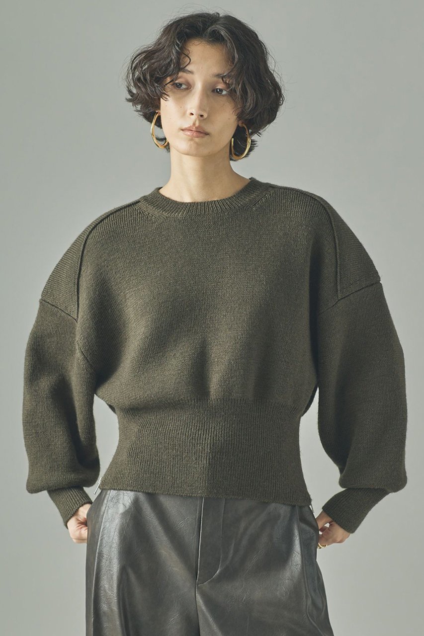 【カレンソロジー/Curensology】の〈C.S.G〉ウールジップニットプルオーバー 人気、トレンドファッション・服の通販 founy(ファニー) 　ファッション　Fashion　レディースファッション　Fashion for Women　トップス・カットソー　Cut & Sew Tops　ニット　Knit Tops & Sweaters　カジュアルプルオーバー・ニットトップス　Pullovers & Knit Tops / Casual Pullovers　2025年　2025　2025-2026秋冬・A/W　Autumn/Winter 2025–26 AW25–26　おすすめ　Recommended / Our Picks　イタリア　Italy　インナー　Innerwear　サイドジップ　Side Zip, Side Zipper　フィット　Fit, Slim Fit　マニッシュ　Mannish, Boyish　ロング　Long, Long-Length　A/W・秋冬　Autumn/Winter　other-2|ID: prp329100004628588 ipo3291000000033274810