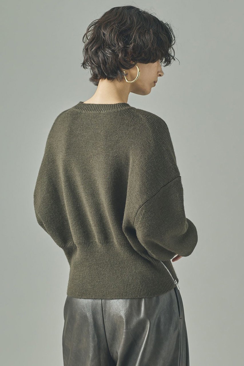 【カレンソロジー/Curensology】の〈C.S.G〉ウールジップニットプルオーバー 人気、トレンドファッション・服の通販 founy(ファニー) 　ファッション　Fashion　レディースファッション　Fashion for Women　トップス・カットソー　Cut & Sew Tops　ニット　Knit Tops & Sweaters　カジュアルプルオーバー・ニットトップス　Pullovers & Knit Tops / Casual Pullovers　2025年　2025　2025-2026秋冬・A/W　Autumn/Winter 2025–26 AW25–26　おすすめ　Recommended / Our Picks　イタリア　Italy　インナー　Innerwear　サイドジップ　Side Zip, Side Zipper　フィット　Fit, Slim Fit　マニッシュ　Mannish, Boyish　ロング　Long, Long-Length　A/W・秋冬　Autumn/Winter　other-4|ID: prp329100004628588 ipo3291000000033274812