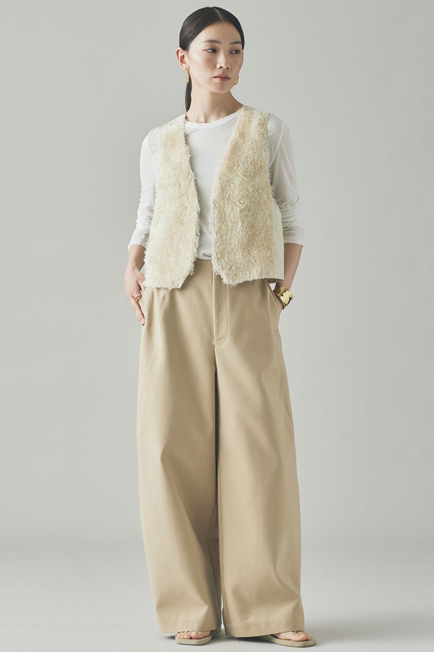 【カレンソロジー/Curensology】のトリプルクロスパンツ 人気、トレンドファッション・服の通販 founy(ファニー) 　ファッション　Fashion　レディースファッション　Fashion for Women　パンツ　Pants & Trousers　2025年　2025　2025-2026秋冬・A/W　Autumn/Winter 2025–26 AW25–26　おすすめ　Recommended / Our Picks　ストレッチ　Stretch, Stretchy Fabric　フォルム　Silhouette, Form　ベスト　Vest, Waistcoat　モダン　Modern, Contemporary　定番　Standard, Basic Item　日本製　Made In Japan　A/W・秋冬　Autumn/Winter　other-4|ID: prp329100004628589 ipo3291000000033274821