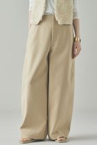 【カレンソロジー/Curensology】のトリプルクロスパンツ ライトブラウン|ID: prp329100004628589 ipo3291000000035697060