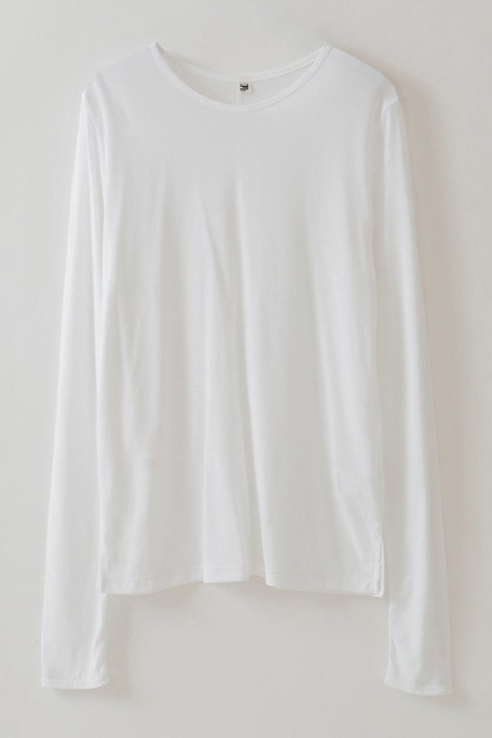 【ハー/HER.】の【8/7 12:00販売開始】シアーカットソー インテリア・キッズ・メンズ・レディースファッション・服の通販 founy(ファニー) https://founy.com/ ファッション Fashion レディースファッション Fashion for Women トップス・カットソー Cut & Sew Tops シャツ・ブラウス・オフィスカジュアル Elegant Blouses & Button-Ups ロングTシャツ・Tシャツ Longline T-Shirts & Tees カットソー・ベーシックTシャツ Cut-and-Sewn Tops / Stretch Tees & Basics 2025年 2025 2025-2026秋冬・A/W Autumn/Winter 2025–26 AW25–26 カットソー Cut and Sewn Top シアー Sheer, See-Through スリーブ Sleeve, Long Sleeve / Short Sleeve ロング Long, Long-Length A/W・秋冬 Autumn/Winter |ID: prp329100004629328 ipo3291000000033285261