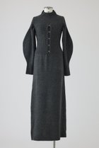 【リムアーク/RIM.ARK】のSetting knit dress/ニットドレス 人気、トレンドファッション・服の通販 founy(ファニー) ファッション Fashion レディースファッション Fashion for Women ワンピース Dresses フォーマル・パーティードレス・結婚式用ドレス Elegant & Casual Dresses チュニック Tunic Tops & Dresses チュニック Tunic, Long Top ドレス Dress, One-Piece ビスチェ Bustier, Corset Top フィット Fit, Slim Fit ロング Long, Long-Length 冬 Winter / This Winter 新作・新入荷 New Arrivals / New In thumbnail グレー|ID: prp329100004629331 ipo3291000000033285293