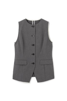 【アンクレイヴ/uncrave】の【8/6 12:00販売開始】TRツイル ジレブラウス 人気、トレンドファッション・服の通販 founy(ファニー) ファッション Fashion レディースファッション Fashion for Women アウター Coat / Outerwear Collection トップス・カットソー Cut & Sew Tops キャミソール&ノースリーブ Camisoles & Sleeveless Tops シャツ・ブラウス・オフィスカジュアル Elegant Blouses & Button-Ups ベスト&ジレ / 重ね着スタイル Vests & Gilets ジャケット Jacket, Outerwear ツイル Twist, Twisted Detail ノースリーブ Sleeveless, No-Sleeve パイピング Piping, Trim Design フロント Front, Front Design 新作・新入荷 New Arrivals / New In |ID:prp329100004629332