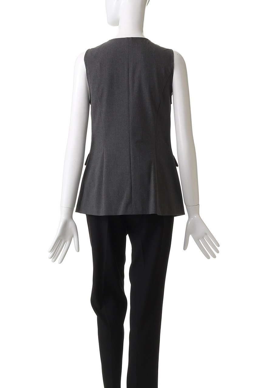 【アンクレイヴ/uncrave】のTRツイル ジレブラウス 人気、トレンドファッション・服の通販 founy(ファニー) 　ファッション　Fashion　レディースファッション　Fashion for Women　アウター　Coat / Outerwear Collection　トップス・カットソー　Cut & Sew Tops　キャミソール&ノースリーブ　Camisoles & Sleeveless Tops　シャツ・ブラウス・オフィスカジュアル　Elegant Blouses & Button-Ups　ベスト&ジレ / 重ね着スタイル　Vests & Gilets　ジャケット　Jacket, Outerwear　ツイル　Twist, Twisted Detail　ノースリーブ　Sleeveless, No-Sleeve　パイピング　Piping, Trim Design　フロント　Front, Front Design　other-5|ID: prp329100004629332 ipo3291000000033498519