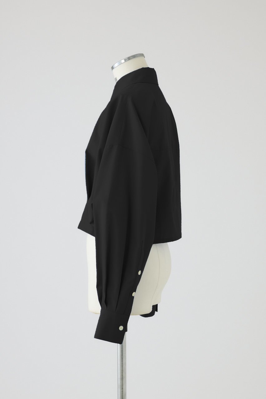 【リムアーク/RIM.ARK】のConstructive T/C SH/シャツ 人気、トレンドファッション・服の通販 founy(ファニー) 　ファッション　Fashion　レディースファッション　Fashion for Women　トップス・カットソー　Cut & Sew Tops　シャツ・ブラウス・オフィスカジュアル　Elegant Blouses & Button-Ups　スリーブ　Sleeve, Long Sleeve / Short Sleeve　バランス　Balance, Style Balance　フォルム　Silhouette, Form　プリーツ　Pleats, Pleated　ロング　Long, Long-Length　新作・新入荷　New Arrivals / New In　other-3|ID: prp329100004629334 ipo3291000000033285322