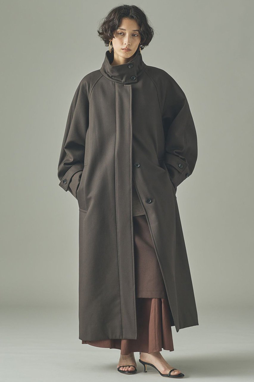 【カレンソロジー/Curensology】のウールパディングコート 人気、トレンドファッション・服の通販 founy(ファニー) 　ファッション　Fashion　レディースファッション　Fashion for Women　アウター　Coat / Outerwear Collection　コート・ロングコート・ピーコート　Long Coats, Peacoats & More　2025年　2025　2025-2026秋冬・A/W　Autumn/Winter 2025–26 AW25–26　クラシック　Classic, Timeless Style　ボンディング　Bonding, Bonded Fabric　モダン　Modern, Contemporary　ロング　Long, Long-Length　A/W・秋冬　Autumn/Winter　other-2|ID: prp329100004629335 ipo3291000000033285327