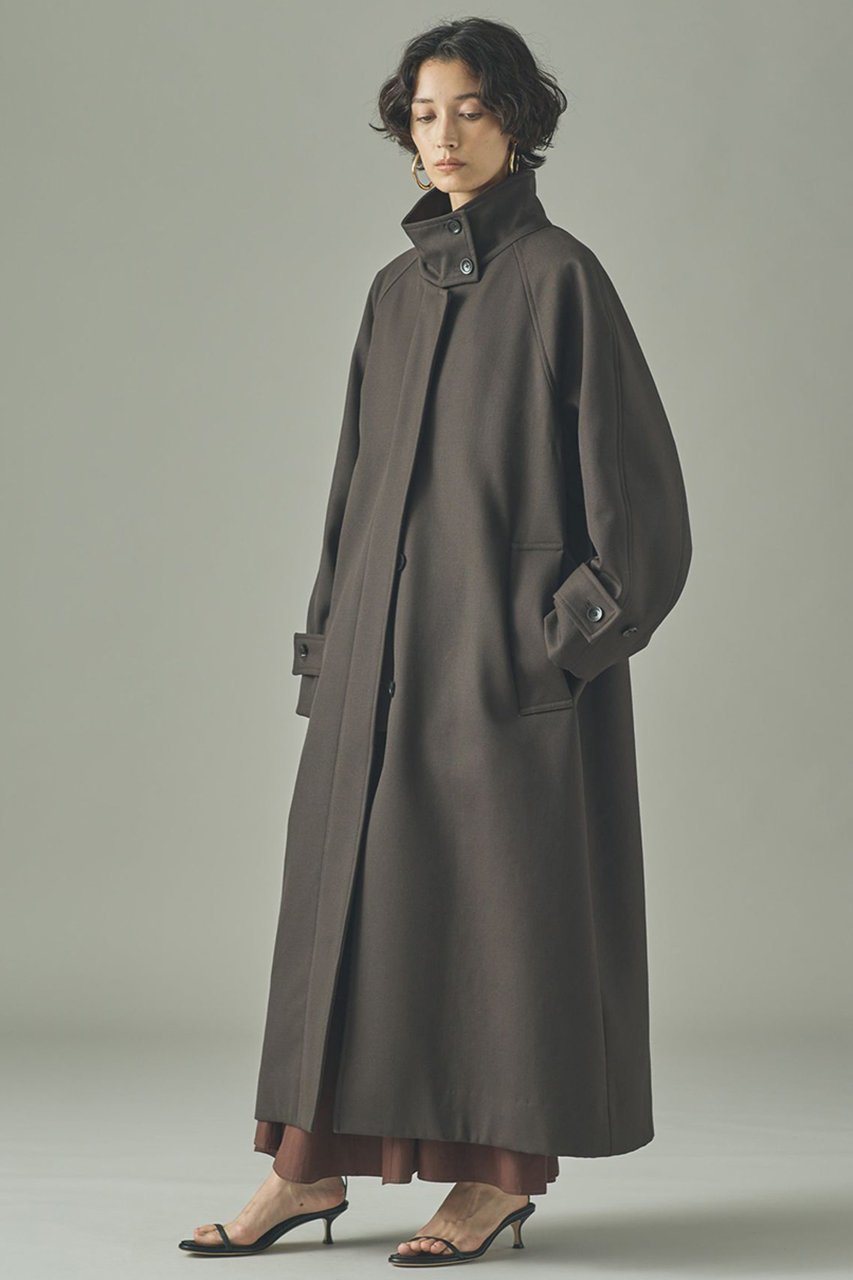 【カレンソロジー/Curensology】のウールパディングコート 人気、トレンドファッション・服の通販 founy(ファニー) 　ファッション　Fashion　レディースファッション　Fashion for Women　アウター　Coat / Outerwear Collection　コート・ロングコート・ピーコート　Long Coats, Peacoats & More　2025年　2025　2025-2026秋冬・A/W　Autumn/Winter 2025–26 AW25–26　クラシック　Classic, Timeless Style　ボンディング　Bonding, Bonded Fabric　モダン　Modern, Contemporary　ロング　Long, Long-Length　A/W・秋冬　Autumn/Winter　other-5|ID: prp329100004629335 ipo3291000000033285330