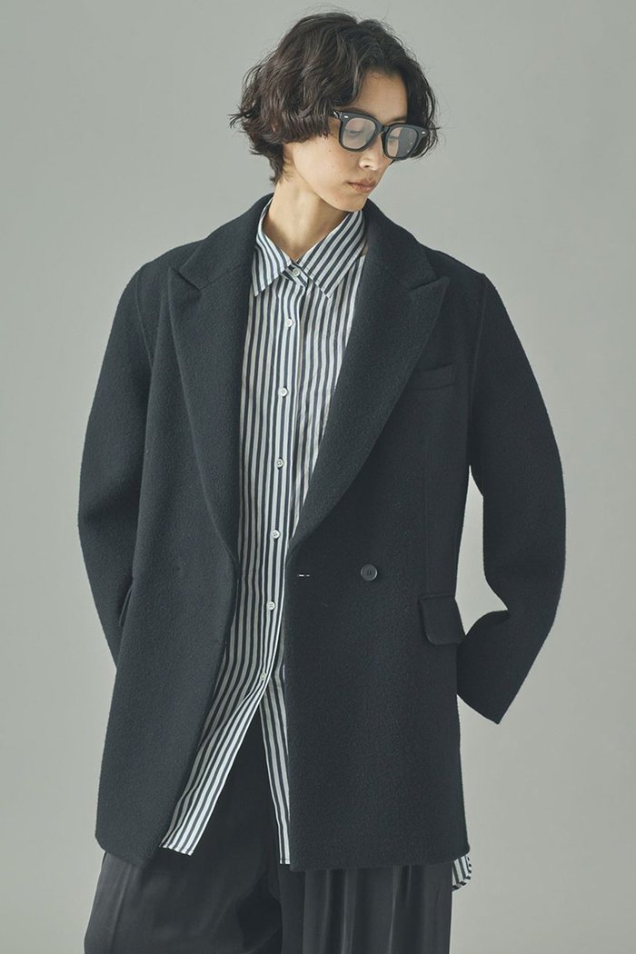 【カレンソロジー/Curensology】のウールボンディングジャケット インテリア・キッズ・メンズ・レディースファッション・服の通販 founy(ファニー) https://founy.com/ ファッション Fashion レディースファッション Fashion for Women アウター Coat / Outerwear Collection レディースジャケット・軽アウター Jackets おすすめ Recommended / Our Picks ショルダー Shoulder, Shoulder Strap ジャケット Jacket, Outerwear ドロップ Drop Shoulder, Dropped Style フェミニン Feminine, Girly ボンディング Bonding, Bonded Fabric モダン Modern, Contemporary |ID: prp329100004629337 ipo3291000000036203174