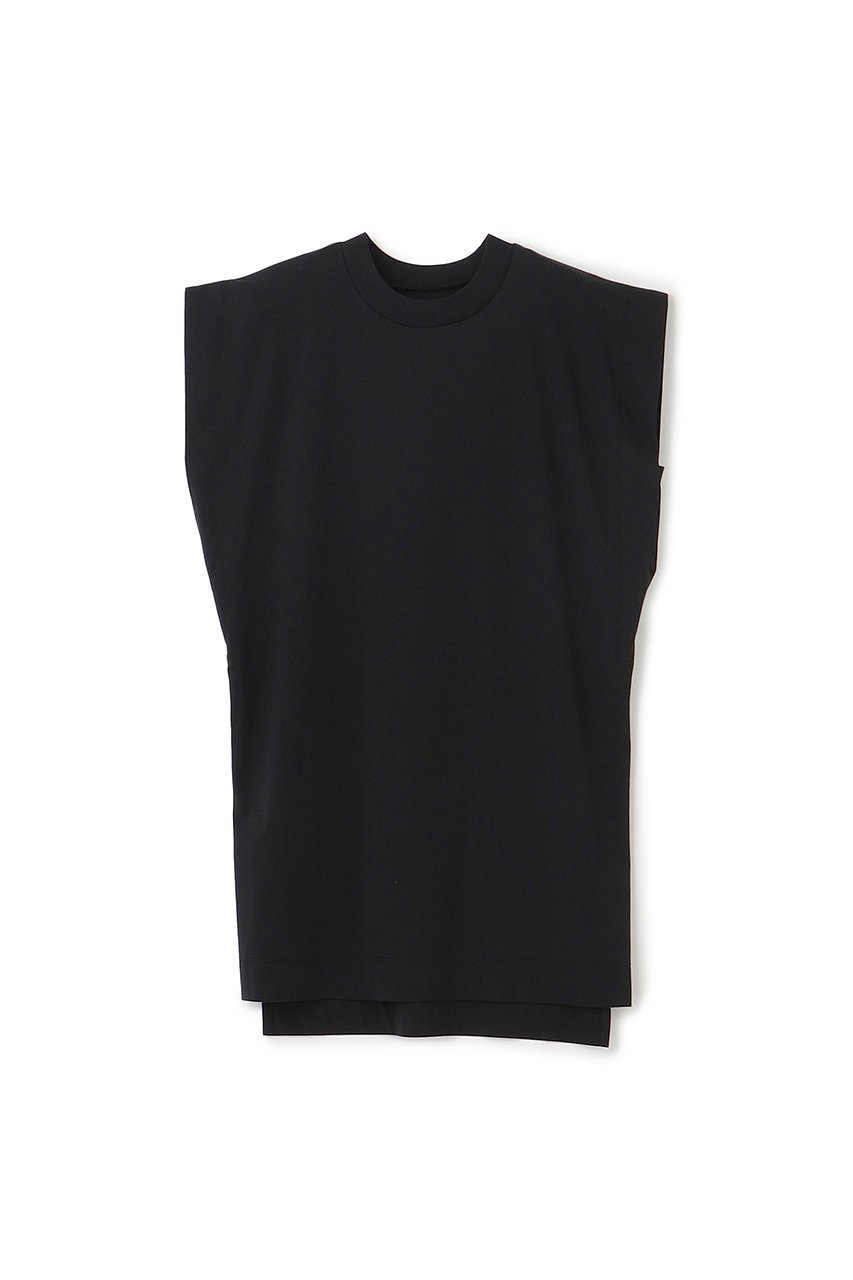 【アンクレイヴ/uncrave】の【8/6 12:00販売開始】プレミアムジャージー ノースリーブトップス インテリア・キッズ・メンズ・レディースファッション・服の通販 founy(ファニー) 　ファッション　Fashion　レディースファッション　Fashion for Women　トップス・カットソー　Cut & Sew Tops　ニット　Knit Tops & Sweaters　キャミソール&ノースリーブ　Camisoles & Sleeveless Tops　カジュアルプルオーバー・ニットトップス　Pullovers & Knit Tops / Casual Pullovers　インド　Indian Textile　シルケット　Silket, Silky Cotton　スリット　Slit, Slit Detail　プレミアム　Premium, High-End　ベーシック　Basic, Essential　新作・新入荷　New Arrivals / New In　ブラック|ID: prp329100004629341 ipo3291000000033285376