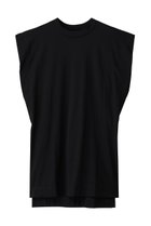 【アンクレイヴ/uncrave】のプレミアムジャージー ノースリーブトップス 人気、トレンドファッション・服の通販 founy(ファニー) ファッション Fashion レディースファッション Fashion for Women トップス・カットソー Cut & Sew Tops キャミソール&ノースリーブ Camisoles & Sleeveless Tops シャツ・ブラウス・オフィスカジュアル Elegant Blouses & Button-Ups ロングTシャツ・Tシャツ Longline T-Shirts & Tees カットソー・ベーシックTシャツ Cut-and-Sewn Tops / Stretch Tees & Basics インド Indian Textile キャミソール Camisole, Spaghetti Strap Top シルケット Silket, Silky Cotton スリット Slit, Slit Detail タンク Tank Top, Sleeveless Top プレミアム Premium, High-End ベーシック Basic, Essential thumbnail ブラック|ID: prp329100004629341 ipo3291000000035946946