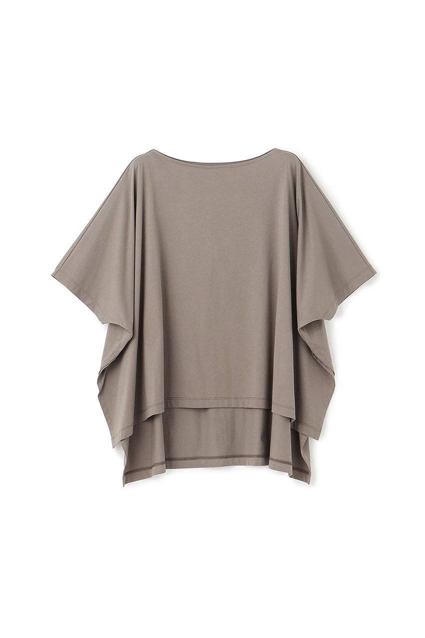 【アンクレイヴ/uncrave】の【8/6 12:00販売開始】プレミアムジャージー ポンチョトップス インテリア・キッズ・メンズ・レディースファッション・服の通販 founy(ファニー) 　ファッション　Fashion　レディースファッション　Fashion for Women　トップス・カットソー　Cut & Sew Tops　ニット　Knit Tops & Sweaters　カジュアルプルオーバー・ニットトップス　Pullovers & Knit Tops / Casual Pullovers　インド　Indian Textile　シルケット　Silket, Silky Cotton　スリット　Slit, Slit Detail　ドレープ　Drape, Draping Fabric　プレミアム　Premium, High-End　ベーシック　Basic, Essential　新作・新入荷　New Arrivals / New In　グレージュ|ID: prp329100004629342 ipo3291000000033285380