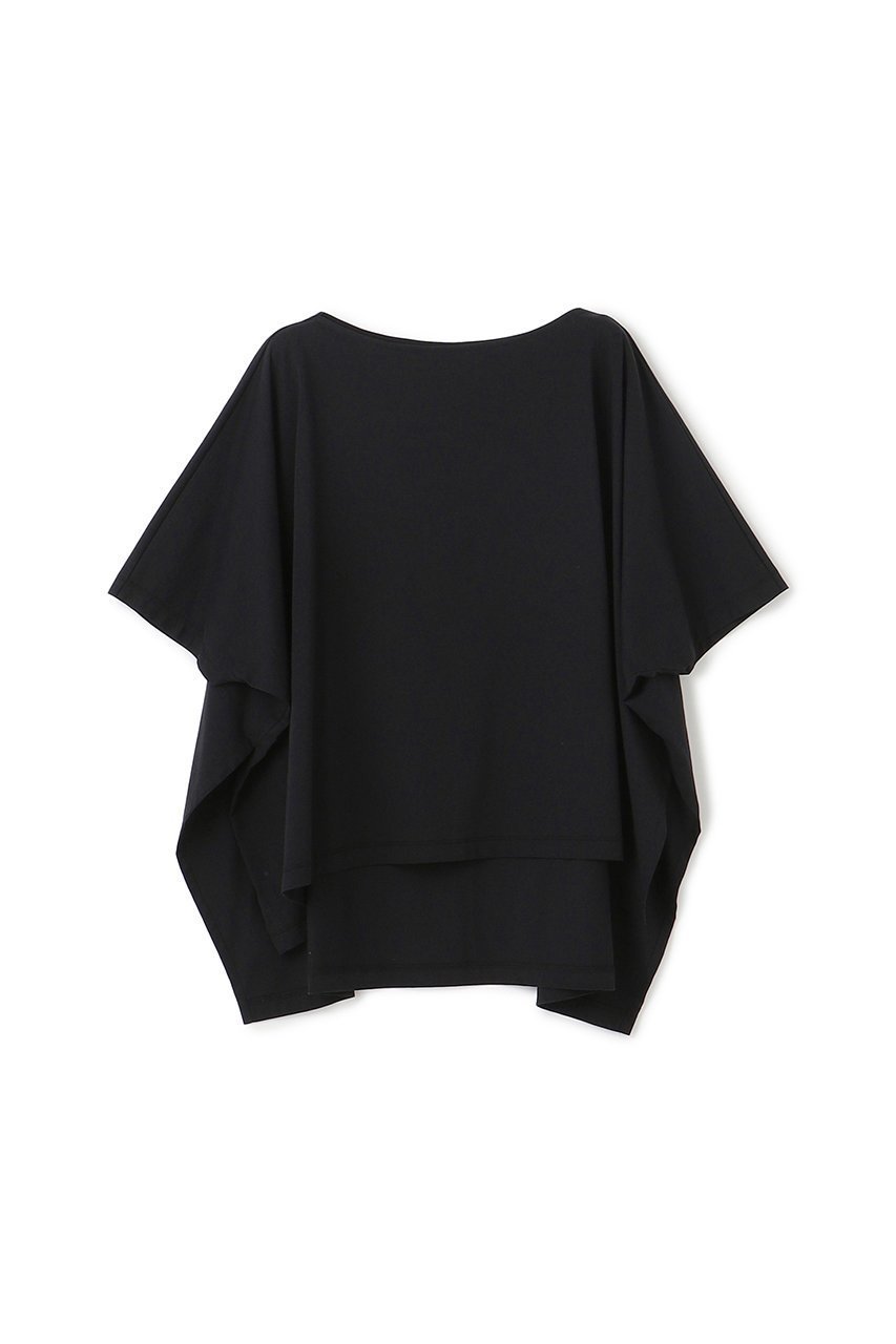 【アンクレイヴ/uncrave】の【8/6 12:00販売開始】プレミアムジャージー ポンチョトップス インテリア・キッズ・メンズ・レディースファッション・服の通販 founy(ファニー) 　ファッション　Fashion　レディースファッション　Fashion for Women　トップス・カットソー　Cut & Sew Tops　ニット　Knit Tops & Sweaters　カジュアルプルオーバー・ニットトップス　Pullovers & Knit Tops / Casual Pullovers　インド　Indian Textile　シルケット　Silket, Silky Cotton　スリット　Slit, Slit Detail　ドレープ　Drape, Draping Fabric　プレミアム　Premium, High-End　ベーシック　Basic, Essential　新作・新入荷　New Arrivals / New In　ブラック|ID: prp329100004629342 ipo3291000000033285382