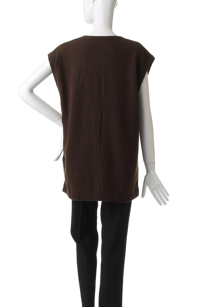 【ハー/HER.】のコットンウールニットベスト 人気、トレンドファッション・服の通販 founy(ファニー) 　ファッション　Fashion　レディースファッション　Fashion for Women　トップス・カットソー　Cut & Sew Tops　ニット　Knit Tops & Sweaters　ベスト&ジレ / 重ね着スタイル　Vests & Gilets　カジュアルプルオーバー・ニットトップス　Pullovers & Knit Tops / Casual Pullovers　インナー　Innerwear　ベスト　Vest, Waistcoat　夏　Summer　秋　Autumn　other-6|ID: prp329100004629343 ipo3291000000033314040