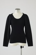 【リムアーク/RIM.ARK】のDecollete knit tops/ニット 人気、トレンドファッション・服の通販 founy(ファニー) ファッション Fashion レディースファッション Fashion for Women トップス・カットソー Cut & Sew Tops ニット Knit Tops & Sweaters カジュアルプルオーバー・ニットトップス Pullovers & Knit Tops / Casual Pullovers デコルテ Décolleté, Neckline 新作・新入荷 New Arrivals / New In thumbnail ブラック|ID: prp329100004629345 ipo3291000000033285406