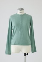 【リムアーク/RIM.ARK】のHook design silk blend knit/ニット 人気、トレンドファッション・服の通販 founy(ファニー) ファッション Fashion レディースファッション Fashion for Women トップス・カットソー Cut & Sew Tops ニット Knit Tops & Sweaters カジュアルプルオーバー・ニットトップス Pullovers & Knit Tops / Casual Pullovers アクセサリー Fashion Accessories シルク Silk, 100% Silk リラックス Relax, Relaxed Fit ロング Long, Long-Length エレガント 上品 Elegant 新作・新入荷 New Arrivals / New In thumbnail ライトグリーン|ID: prp329100004629346 ipo3291000000033285416
