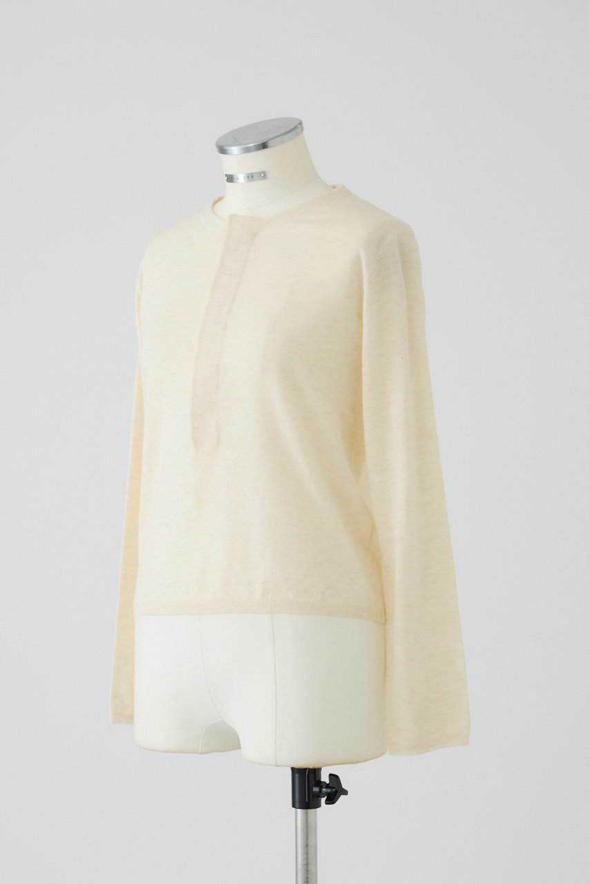 【リムアーク/RIM.ARK】のHook design silk blend knit/ニット 人気、トレンドファッション・服の通販 founy(ファニー) 　ファッション　Fashion　レディースファッション　Fashion for Women　トップス・カットソー　Cut & Sew Tops　ニット　Knit Tops & Sweaters　カジュアルプルオーバー・ニットトップス　Pullovers & Knit Tops / Casual Pullovers　アクセサリー　Fashion Accessories　シルク　Silk, 100% Silk　リラックス　Relax, Relaxed Fit　ロング　Long, Long-Length　エレガント 上品　Elegant　新作・新入荷　New Arrivals / New In　other-2|ID: prp329100004629346 ipo3291000000033285421