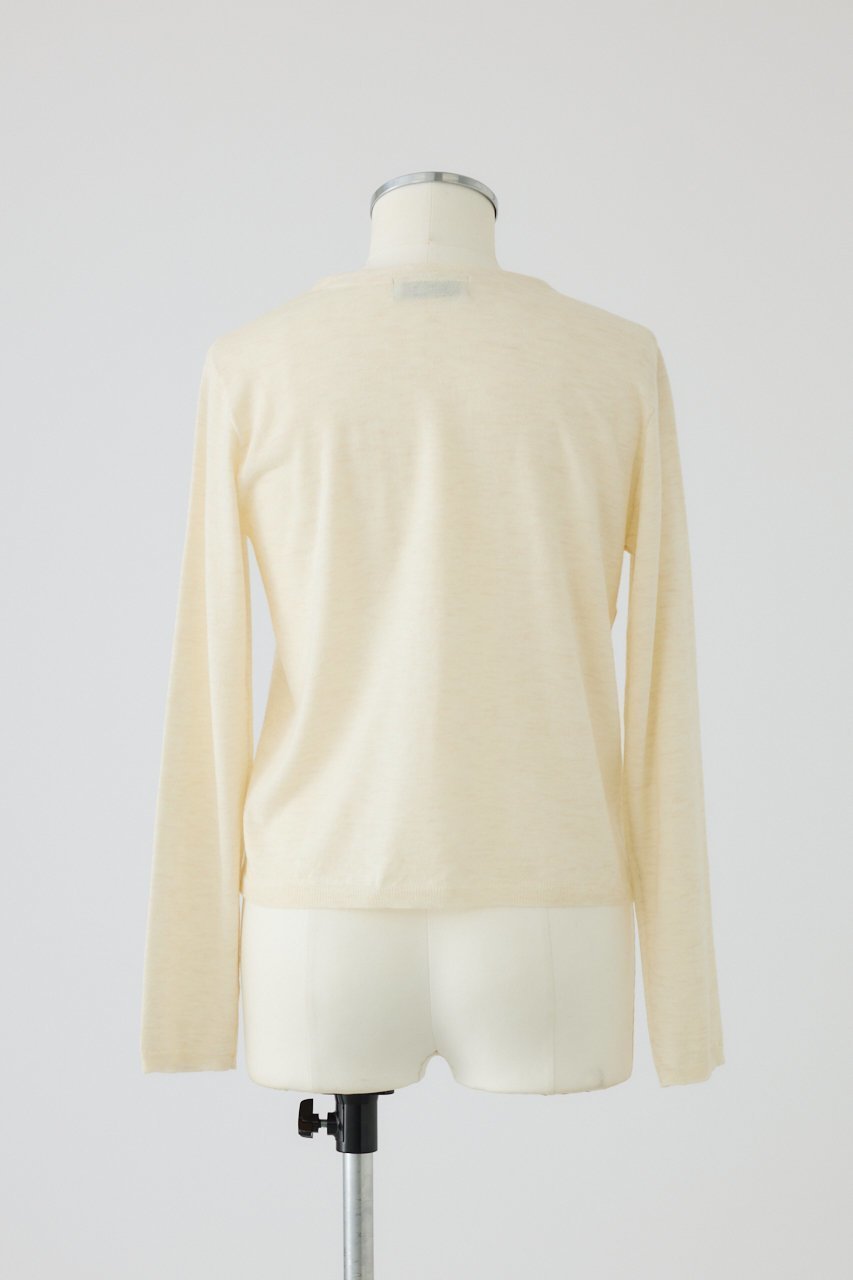 【リムアーク/RIM.ARK】のHook design silk blend knit/ニット 人気、トレンドファッション・服の通販 founy(ファニー) 　ファッション　Fashion　レディースファッション　Fashion for Women　トップス・カットソー　Cut & Sew Tops　ニット　Knit Tops & Sweaters　カジュアルプルオーバー・ニットトップス　Pullovers & Knit Tops / Casual Pullovers　アクセサリー　Fashion Accessories　シルク　Silk, 100% Silk　リラックス　Relax, Relaxed Fit　ロング　Long, Long-Length　エレガント 上品　Elegant　新作・新入荷　New Arrivals / New In　other-4|ID: prp329100004629346 ipo3291000000033285423