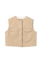 【アンクレイヴ/uncrave】の【8/6 12:00販売開始】チノギャバジン ジレブラウス 人気、トレンドファッション・服の通販 founy(ファニー) ファッション Fashion レディースファッション Fashion for Women アウター Coat / Outerwear Collection パンツ Pants & Trousers ジャケット Jacket, Outerwear セットアップ Set-Up, Coordinated Outfit デニム Denim, Jeans Material ノースリーブ Sleeveless, No-Sleeve バランス Balance, Style Balance フォルム Silhouette, Form フラップ Flap, Flap Pocket ベスト Vest, Waistcoat ポケット Pocket, Pocket Detail 新作・新入荷 New Arrivals / New In thumbnail ベージュ|ID: prp329100004629347 ipo3291000000033285425