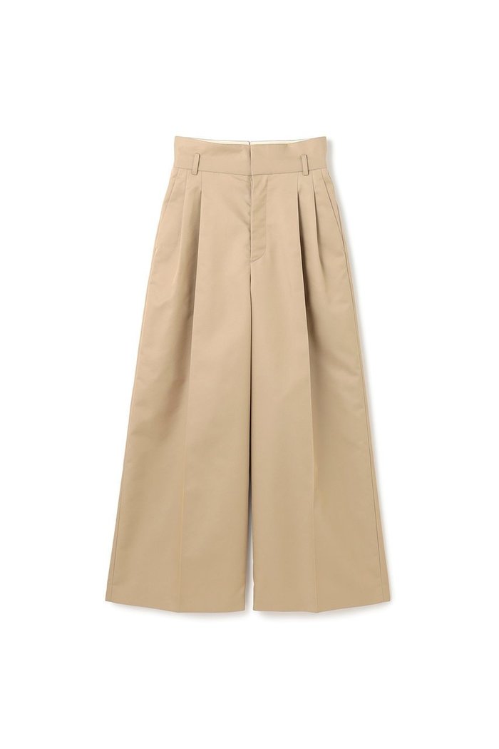 【アンクレイヴ/uncrave】のチノギャバジン ワイドトラウザー インテリア・キッズ・メンズ・レディースファッション・服の通販 founy(ファニー) https://founy.com/ ファッション Fashion レディースファッション Fashion for Women パンツ Pants & Trousers フロント Front, Front Design ベーシック Basic, Essential |ID: prp329100004629348 ipo3291000000033285433