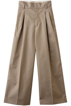 【アンクレイヴ/uncrave】 チノギャバジン ワイドトラウザー人気、トレンドファッション・服の通販 founy(ファニー) ファッション Fashion レディースファッション Fashion for Women パンツ Pants & Trousers フロント Front, Front Design ベーシック Basic, Essential 再入荷 Restock / Back in Stock |ID:prp329100004629348