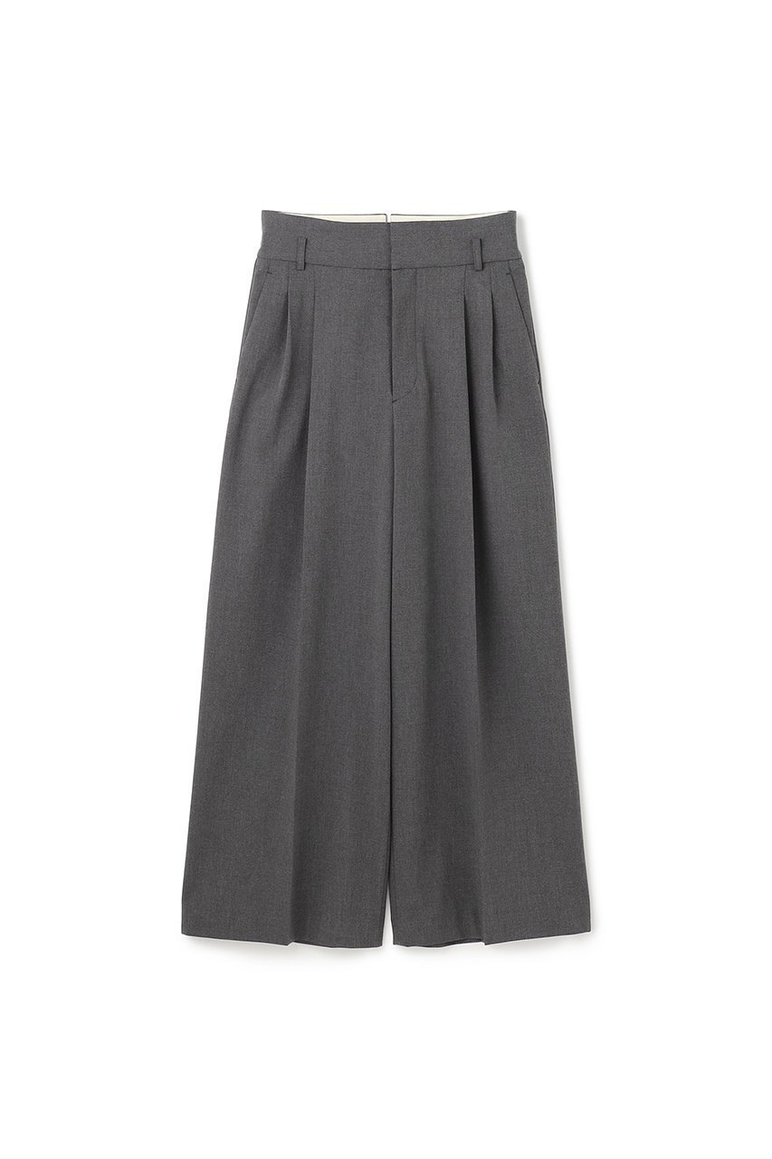 【アンクレイヴ/uncrave】の【8/6 12:00販売開始】TRツイル ワイドトラウザー 人気、トレンドファッション・服の通販 founy(ファニー) 　ファッション　Fashion　レディースファッション　Fashion for Women　パンツ　Pants & Trousers　ジャケット　Jacket, Outerwear　ツイル　Twist, Twisted Detail　フロント　Front, Front Design　ベーシック　Basic, Essential　新作・新入荷　New Arrivals / New In　 other-1|ID: prp329100004629351 ipo3291000000033285455