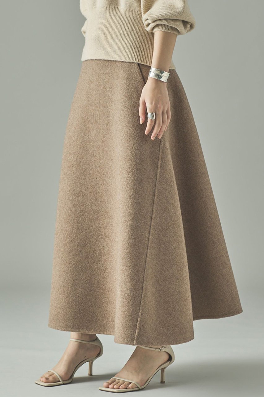 【カレンソロジー/Curensology】のウールボンディングスカート 人気、トレンドファッション・服の通販 founy(ファニー) 　ファッション　Fashion　レディースファッション　Fashion for Women　スカート　Skirts　ロングスカート　Long Skirts / Maxi & Midi Skirts　2025年　2025　2025-2026秋冬・A/W　Autumn/Winter 2025–26 AW25–26　おすすめ　Recommended / Our Picks　ボンディング　Bonding, Bonded Fabric　モダン　Modern, Contemporary　ロング　Long, Long-Length　A/W・秋冬　Autumn/Winter　other-3|ID: prp329100004629359 ipo3291000000033285520