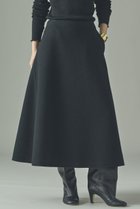 【カレンソロジー/Curensology】のウールボンディングスカート ブラック|ID: prp329100004629359 ipo3291000000036132087