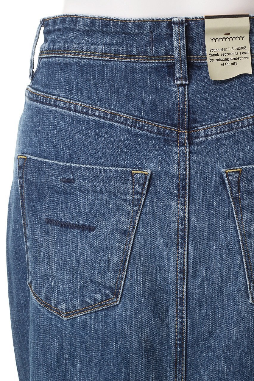 【ヤヌーク/YANUK】のマキシ Aライン スカート 人気、トレンドファッション・服の通販 founy(ファニー) 　ファッション　Fashion　レディースファッション　Fashion for Women　スカート　Skirts　Aライン・フレアスカート　A-Line & Flared Skirts　ロングスカート　Long Skirts / Maxi & Midi Skirts　カットオフ　Cut-Off Design　デニム　Denim, Jeans Material　フェミニン　Feminine, Girly　マキシ　Maxi, Full Length　ロング　Long, Long-Length　other-7|ID: prp329100004629360 ipo3291000000033285543