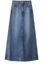 【ヤヌーク/YANUK】のマキシ Aライン スカート カットオフフォギーブルー|ID:prp329100004629360