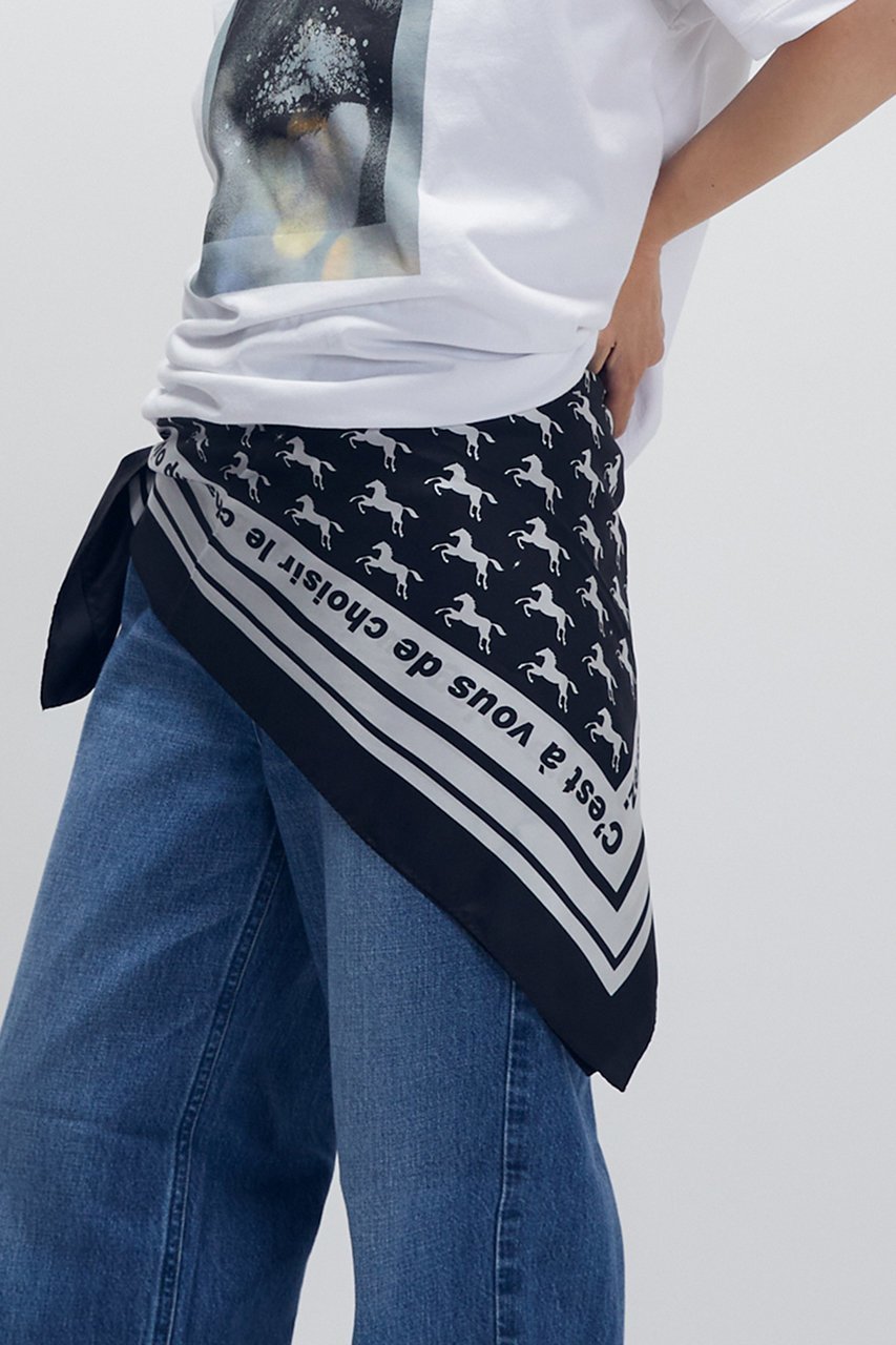 【プルミエ アロンディスモン/1er Arrondissement】のギャロップスカーフ 人気、トレンドファッション・服の通販 founy(ファニー) 　ファッション　Fashion　レディースファッション　Fashion for Women　ストール　Soft & Warm Scarves　マフラー・スヌード / 冬小物の定番　Scarves & Mufflers　シルク　Silk, 100% Silk　シンプル　Simple, Minimal　スカーフ　Scarf, Neckwear　ストール　Stole, Wrap　マフラー　Scarf, Muffler　モチーフ　Motif, Design Theme　other-6|ID: prp329100004630008 ipo3291000000033450901