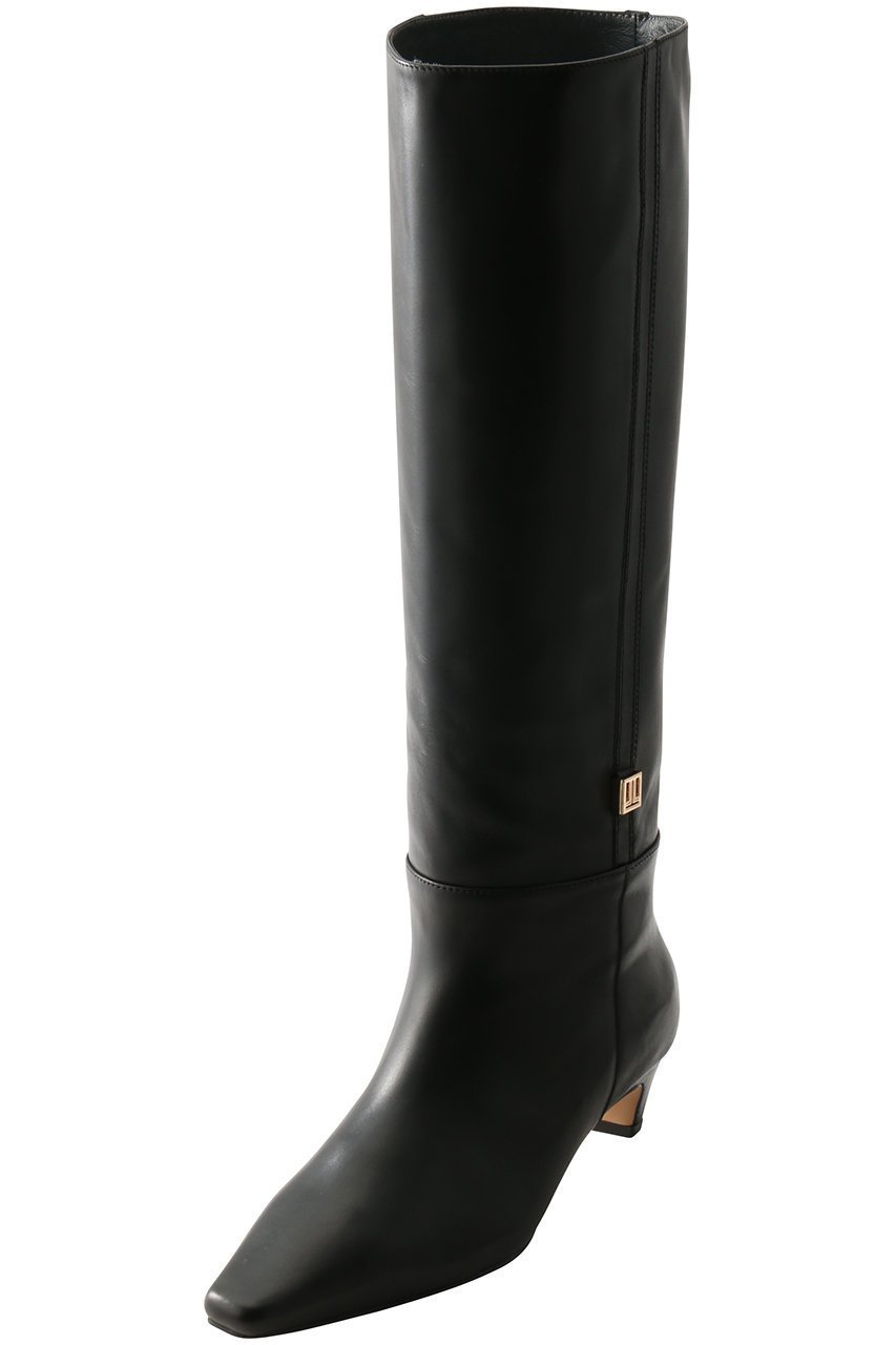 【ランバン オン ブルー/LANVIN en Bleu】のチャームレザーロングブーツ 人気、トレンドファッション・服の通販 founy(ファニー) 　ファッション　Fashion　レディースファッション　Fashion for Women　クラシカル　Classical, Vintage-Inspired　チャーム　Charm, Pendant　ロング　Long, Long-Length　再入荷　Restock / Back in Stock　other-2|ID: prp329100004630012 ipo3291000000035651359