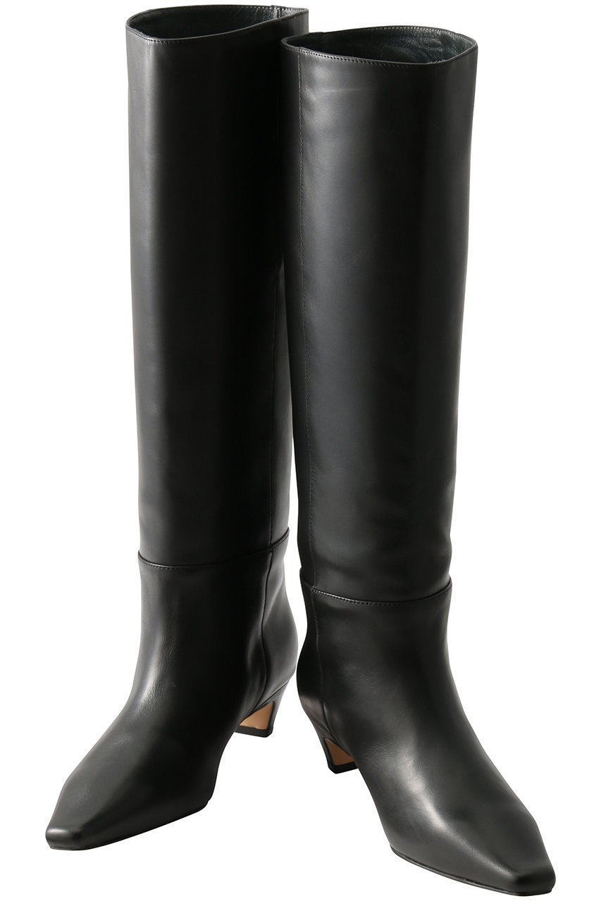 【ランバン オン ブルー/LANVIN en Bleu】のチャームレザーロングブーツ 人気、トレンドファッション・服の通販 founy(ファニー) 　ファッション　Fashion　レディースファッション　Fashion for Women　クラシカル　Classical, Vintage-Inspired　チャーム　Charm, Pendant　ロング　Long, Long-Length　再入荷　Restock / Back in Stock　other-5|ID: prp329100004630012 ipo3291000000035651363