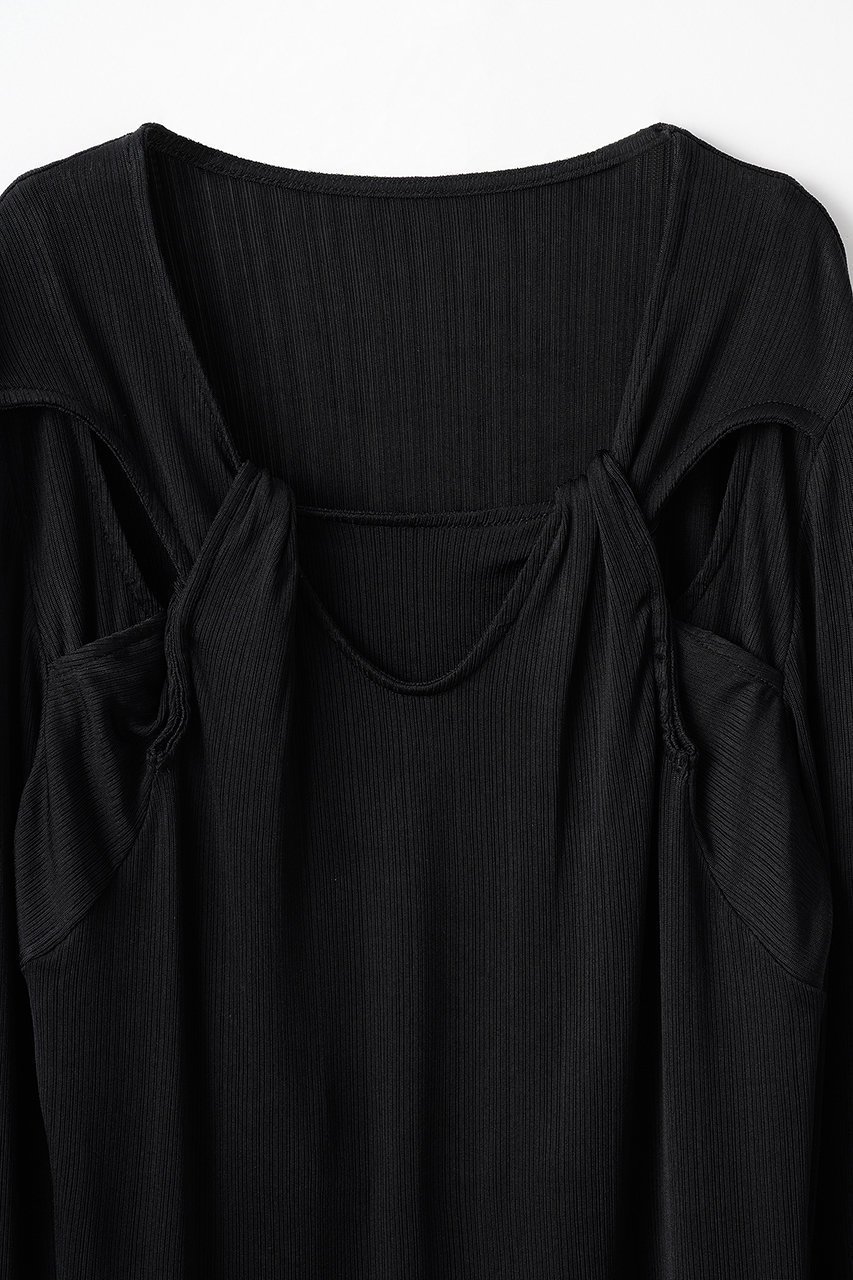 【ミューラル/MURRAL】のTwist トップス 人気、トレンドファッション・服の通販 founy(ファニー) 　ファッション　Fashion　レディースファッション　Fashion for Women　トップス・カットソー　Cut & Sew Tops　シャツ・ブラウス・オフィスカジュアル　Elegant Blouses & Button-Ups　ロングTシャツ・Tシャツ　Longline T-Shirts & Tees　カットソー・ベーシックTシャツ　Cut-and-Sewn Tops / Stretch Tees & Basics　2025年　2025　2025-2026秋冬・A/W　Autumn/Winter 2025–26 AW25–26　インナー　Innerwear　エレガント 上品　Elegant　カットソー　Cut and Sewn Top　コレクション　Collection, Seasonal Line　スリーブ　Sleeve, Long Sleeve / Short Sleeve　ロング　Long, Long-Length　A/W・秋冬　Autumn/Winter　other-3|ID: prp329100004630013 ipo3291000000033298341