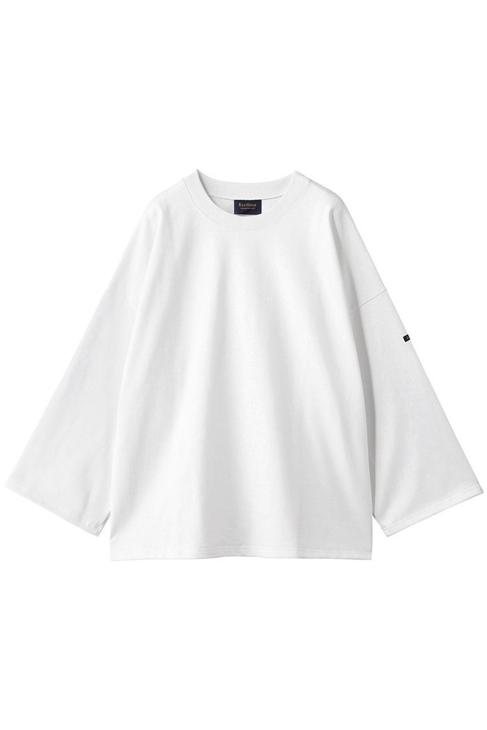 【エリオポール/heliopole】の【Le Minor】ラージコットンフレアスリーブカットソー インテリア・キッズ・メンズ・レディースファッション・服の通販 founy(ファニー) https://founy.com/ ファッション Fashion レディースファッション Fashion for Women トップス・カットソー Cut & Sew Tops シャツ・ブラウス・オフィスカジュアル Elegant Blouses & Button-Ups ロングTシャツ・Tシャツ Longline T-Shirts & Tees カットソー・ベーシックTシャツ Cut-and-Sewn Tops / Stretch Tees & Basics エレガント 上品 Elegant カットソー Cut and Sewn Top スリーブ Sleeve, Long Sleeve / Short Sleeve デニム Denim, Jeans Material トレンド Trend, Trending Now フレア Flare, Flared リラックス Relax, Relaxed Fit ロング Long, Long-Length ワイド Wide, Wide Fit |ID: prp329100004630015 ipo3291000000035376006