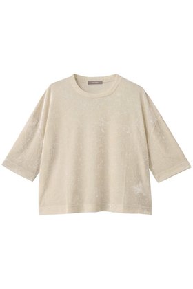 【エリオポール/heliopole】 シアーベロアTシャツ人気、トレンドファッション・服の通販 founy(ファニー) ファッション Fashion レディースファッション Fashion for Women トップス・カットソー Cut & Sew Tops シャツ・ブラウス・オフィスカジュアル Elegant Blouses & Button-Ups ロングTシャツ・Tシャツ Longline T-Shirts & Tees カットソー・ベーシックTシャツ Cut-and-Sewn Tops / Stretch Tees & Basics ベロアトップス Velour Tops / Velvet-Look Items 2025年 2025 2025-2026秋冬・A/W Autumn/Winter 2025–26 AW25–26 シアー Sheer, See-Through ショート Short, Short Length スリーブ Sleeve, Long Sleeve / Short Sleeve トレンド Trend, Trending Now ベロア Velour, Soft Velvet 秋 Autumn A/W・秋冬 Autumn/Winter |ID:prp329100004630016