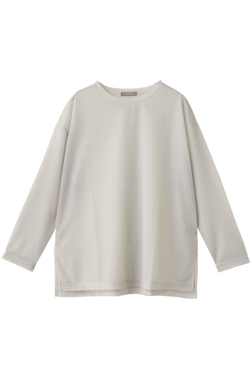 【エリオポール/heliopole】のシアーロングスリーブTシャツ 人気、トレンドファッション・服の通販 founy(ファニー) 　ファッション　Fashion　レディースファッション　Fashion for Women　トップス・カットソー　Cut & Sew Tops　シャツ・ブラウス・オフィスカジュアル　Elegant Blouses & Button-Ups　ロングTシャツ・Tシャツ　Longline T-Shirts & Tees　カットソー・ベーシックTシャツ　Cut-and-Sewn Tops / Stretch Tees & Basics　2025年　2025　2025-2026秋冬・A/W　Autumn/Winter 2025–26 AW25–26　インナー　Innerwear　キャミソール　Camisole, Spaghetti Strap Top　シアー　Sheer, See-Through　スリーブ　Sleeve, Long Sleeve / Short Sleeve　ロング　Long, Long-Length　秋　Autumn　A/W・秋冬　Autumn/Winter　 other-1|ID: prp329100004630017 ipo3291000000033298372
