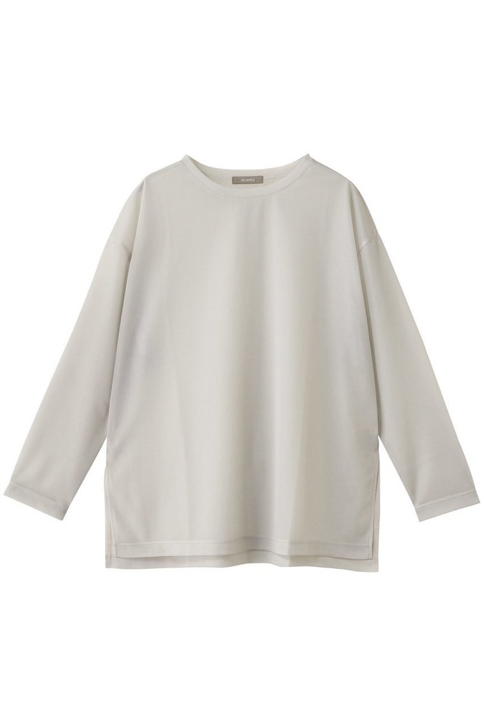 【エリオポール/heliopole】のシアーロングスリーブTシャツ インテリア・キッズ・メンズ・レディースファッション・服の通販 founy(ファニー) https://founy.com/ ファッション Fashion レディースファッション Fashion for Women トップス・カットソー Cut & Sew Tops シャツ・ブラウス・オフィスカジュアル Elegant Blouses & Button-Ups ロングTシャツ・Tシャツ Longline T-Shirts & Tees カットソー・ベーシックTシャツ Cut-and-Sewn Tops / Stretch Tees & Basics インナー Innerwear キャミソール Camisole, Spaghetti Strap Top シアー Sheer, See-Through スリーブ Sleeve, Long Sleeve / Short Sleeve ロング Long, Long-Length 秋 Autumn |ID: prp329100004630017 ipo3291000000035723285