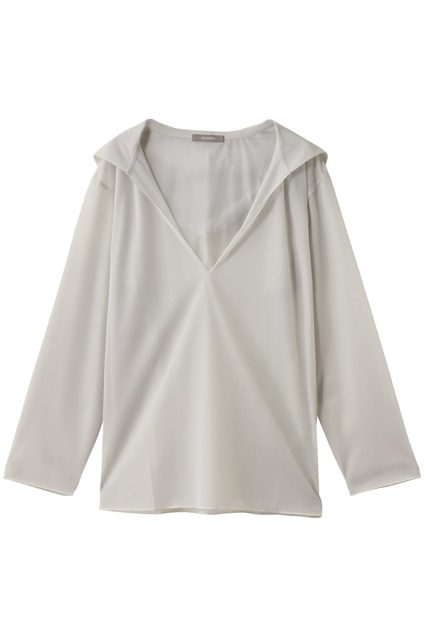 【エリオポール/heliopole】のシアーフーディープルオーバー 人気、トレンドファッション・服の通販 founy(ファニー) 　ファッション　Fashion　レディースファッション　Fashion for Women　トップス・カットソー　Cut & Sew Tops　シャツ・ブラウス・オフィスカジュアル　Elegant Blouses & Button-Ups　レディースパーカー・カジュアルフーディー　Casual Hoodies & Sweatshirts　ロングTシャツ・Tシャツ　Longline T-Shirts & Tees　カジュアルプルオーバー・ニットトップス　Pullovers & Knit Tops / Casual Pullovers　スウェット・クルーネックトップス　Sweatshirts & Crewnecks / Relaxed Fit Sweat Tops　カットソー・ベーシックTシャツ　Cut-and-Sewn Tops / Stretch Tees & Basics　インナー　Innerwear　シアー　Sheer, See-Through　ベスト　Vest, Waistcoat　 other-1|ID: prp329100004630018 ipo3291000000035376018
