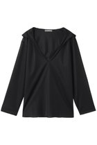 【エリオポール/heliopole】のシアーフーディープルオーバー ブラック|ID: prp329100004630018 ipo3291000000035376022