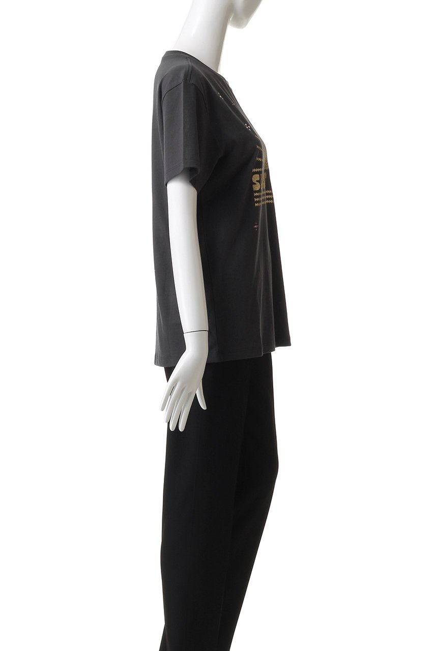 【マザー/MOTHER】のTHE ROWDY SUNSET GOLD Tシャツ (SET) 人気、トレンドファッション・服の通販 founy(ファニー) 　ファッション　Fashion　レディースファッション　Fashion for Women　トップス・カットソー　Cut & Sew Tops　シャツ・ブラウス・オフィスカジュアル　Elegant Blouses & Button-Ups　ロングTシャツ・Tシャツ　Longline T-Shirts & Tees　カットソー・ベーシックTシャツ　Cut-and-Sewn Tops / Stretch Tees & Basics　ショート　Short, Short Length　シルバー　Silver, Metallic Silver　スタッズ　Studs, Metal Accents　スリーブ　Sleeve, Long Sleeve / Short Sleeve　フロント　Front, Front Design　other-3|ID: prp329100004630019 ipo3291000000033298389