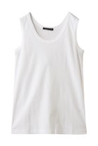 【ミズイロ インド/mizuiro ind】のbasic rib tanktop タンクトップ off white|ID:prp329100004630020