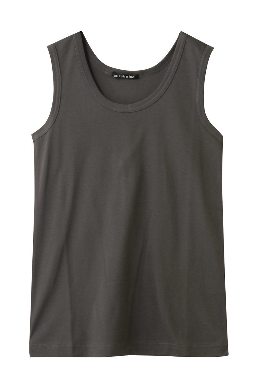 【ミズイロ インド/mizuiro ind】のbasic rib tanktop タンクトップ インテリア・キッズ・メンズ・レディースファッション・服の通販 founy(ファニー) 　ファッション　Fashion　レディースファッション　Fashion for Women　トップス・カットソー　Cut & Sew Tops　キャミソール&ノースリーブ　Camisoles & Sleeveless Tops　シャツ・ブラウス・オフィスカジュアル　Elegant Blouses & Button-Ups　ロングTシャツ・Tシャツ　Longline T-Shirts & Tees　カットソー・ベーシックTシャツ　Cut-and-Sewn Tops / Stretch Tees & Basics　キャミソール　Camisole, Spaghetti Strap Top　タンク　Tank Top, Sleeveless Top　バランス　Balance, Style Balance　フィット　Fit, Slim Fit　ベーシック　Basic, Essential　新作・新入荷　New Arrivals / New In　c.gray|ID: prp329100004630020 ipo3291000000033298396