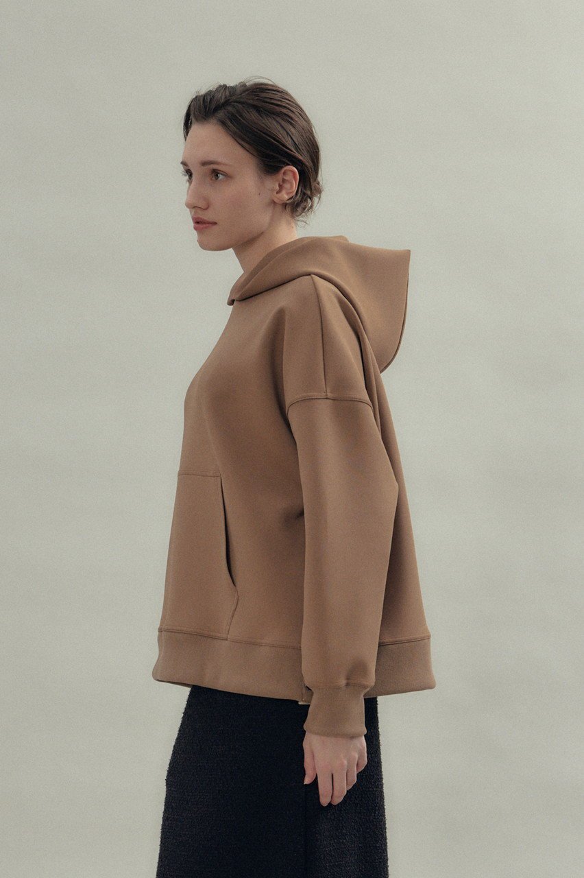 【フローレント/FLORENT】のストレッチ フーディー 人気、トレンドファッション・服の通販 founy(ファニー) 　ファッション　Fashion　レディースファッション　Fashion for Women　トップス・カットソー　Cut & Sew Tops　シャツ・ブラウス・オフィスカジュアル　Elegant Blouses & Button-Ups　レディースパーカー・カジュアルフーディー　Casual Hoodies & Sweatshirts　ロングTシャツ・Tシャツ　Longline T-Shirts & Tees　スウェット・クルーネックトップス　Sweatshirts & Crewnecks / Relaxed Fit Sweat Tops　カットソー・ベーシックTシャツ　Cut-and-Sewn Tops / Stretch Tees & Basics　2025年　2025　2025-2026秋冬・A/W　Autumn/Winter 2025–26 AW25–26　シンプル　Simple, Minimal　ストレッチ　Stretch, Stretchy Fabric　スリット　Slit, Slit Detail　定番　Standard, Basic Item　A/W・秋冬　Autumn/Winter　軽量　Lightweight, Ultra Light　other-7|ID: prp329100004630021 ipo3291000000033298410