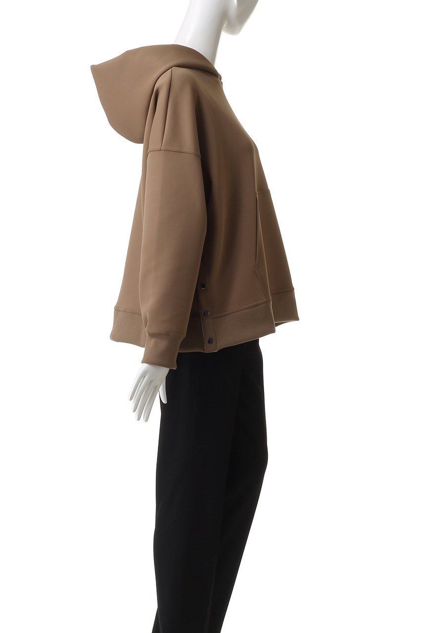 【フローレント/FLORENT】のストレッチ フーディー 人気、トレンドファッション・服の通販 founy(ファニー) 　ファッション　Fashion　レディースファッション　Fashion for Women　トップス・カットソー　Cut & Sew Tops　シャツ・ブラウス・オフィスカジュアル　Elegant Blouses & Button-Ups　レディースパーカー・カジュアルフーディー　Casual Hoodies & Sweatshirts　ロングTシャツ・Tシャツ　Longline T-Shirts & Tees　スウェット・クルーネックトップス　Sweatshirts & Crewnecks / Relaxed Fit Sweat Tops　カットソー・ベーシックTシャツ　Cut-and-Sewn Tops / Stretch Tees & Basics　シンプル　Simple, Minimal　ストレッチ　Stretch, Stretchy Fabric　スリット　Slit, Slit Detail　定番　Standard, Basic Item　軽量　Lightweight, Ultra Light　other-3|ID: prp329100004630021 ipo3291000000035827322