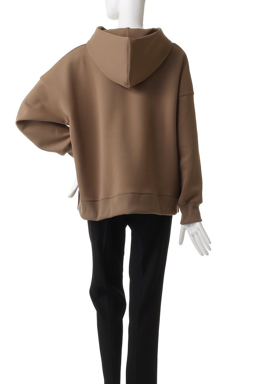 【フローレント/FLORENT】のストレッチ フーディー 人気、トレンドファッション・服の通販 founy(ファニー) 　ファッション　Fashion　レディースファッション　Fashion for Women　トップス・カットソー　Cut & Sew Tops　シャツ・ブラウス・オフィスカジュアル　Elegant Blouses & Button-Ups　レディースパーカー・カジュアルフーディー　Casual Hoodies & Sweatshirts　ロングTシャツ・Tシャツ　Longline T-Shirts & Tees　スウェット・クルーネックトップス　Sweatshirts & Crewnecks / Relaxed Fit Sweat Tops　カットソー・ベーシックTシャツ　Cut-and-Sewn Tops / Stretch Tees & Basics　シンプル　Simple, Minimal　ストレッチ　Stretch, Stretchy Fabric　スリット　Slit, Slit Detail　定番　Standard, Basic Item　軽量　Lightweight, Ultra Light　other-4|ID: prp329100004630021 ipo3291000000035827325