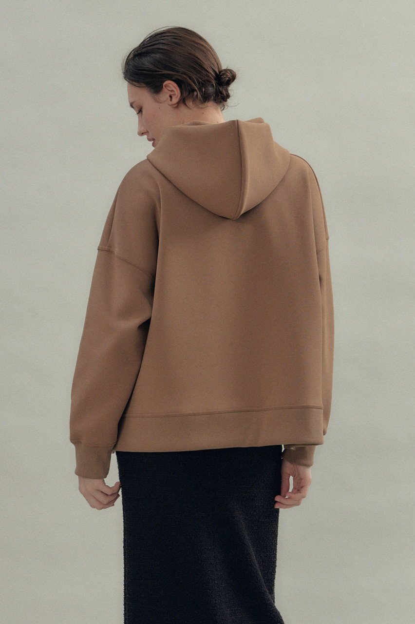 【フローレント/FLORENT】のストレッチ フーディー 人気、トレンドファッション・服の通販 founy(ファニー) 　ファッション　Fashion　レディースファッション　Fashion for Women　トップス・カットソー　Cut & Sew Tops　シャツ・ブラウス・オフィスカジュアル　Elegant Blouses & Button-Ups　レディースパーカー・カジュアルフーディー　Casual Hoodies & Sweatshirts　ロングTシャツ・Tシャツ　Longline T-Shirts & Tees　スウェット・クルーネックトップス　Sweatshirts & Crewnecks / Relaxed Fit Sweat Tops　カットソー・ベーシックTシャツ　Cut-and-Sewn Tops / Stretch Tees & Basics　シンプル　Simple, Minimal　ストレッチ　Stretch, Stretchy Fabric　スリット　Slit, Slit Detail　定番　Standard, Basic Item　軽量　Lightweight, Ultra Light　other-8|ID: prp329100004630021 ipo3291000000035827332